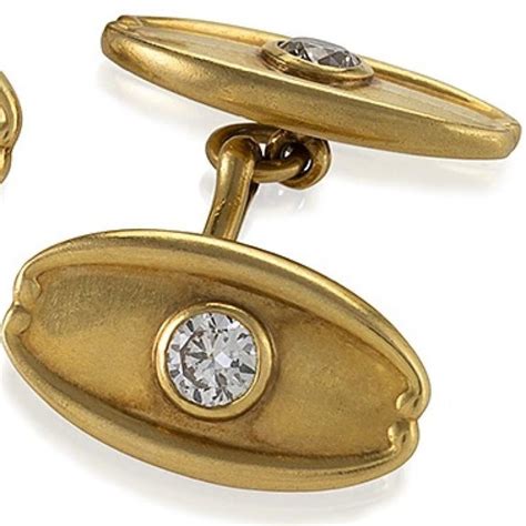 antique diamond cufflinks.